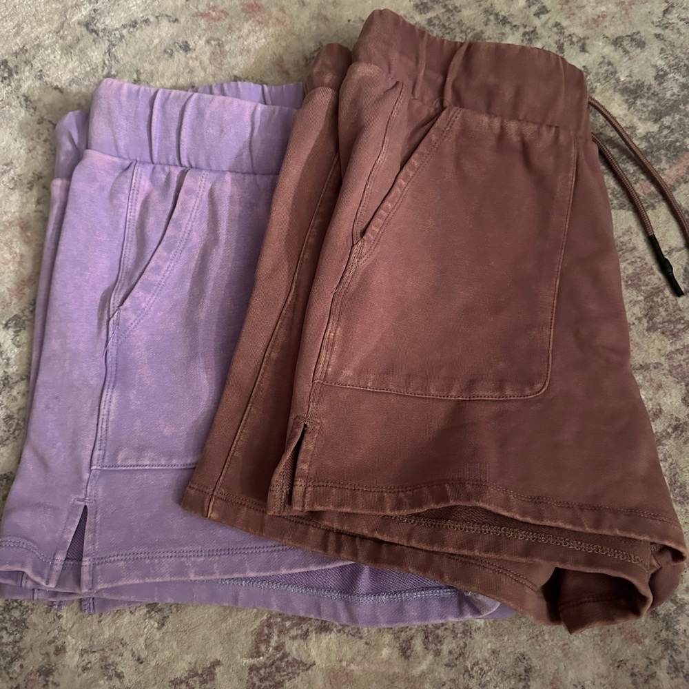 JOYLAB ACID WASHED SHORTS💜🌈
